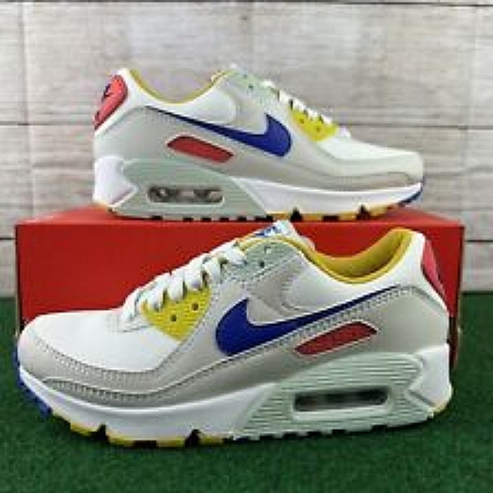 Nike Air Max 90 Summit White Multi W Women 6.5